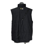 TAKAHIROMIYASHITA TheSoloist. ソロイスト / 2022AW double zip reverse puffy ナイロンベスト / sj.0007AW22 / size.50 (BLACK)