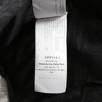 希少 RICK OWENS リックオウエンス / 24SS LIDO / Cobra Micro Tatlin Cropped Blazer / RR01D3754-UMRNC / セミシアー 素材 ジャケット / size 48 (BLACK)