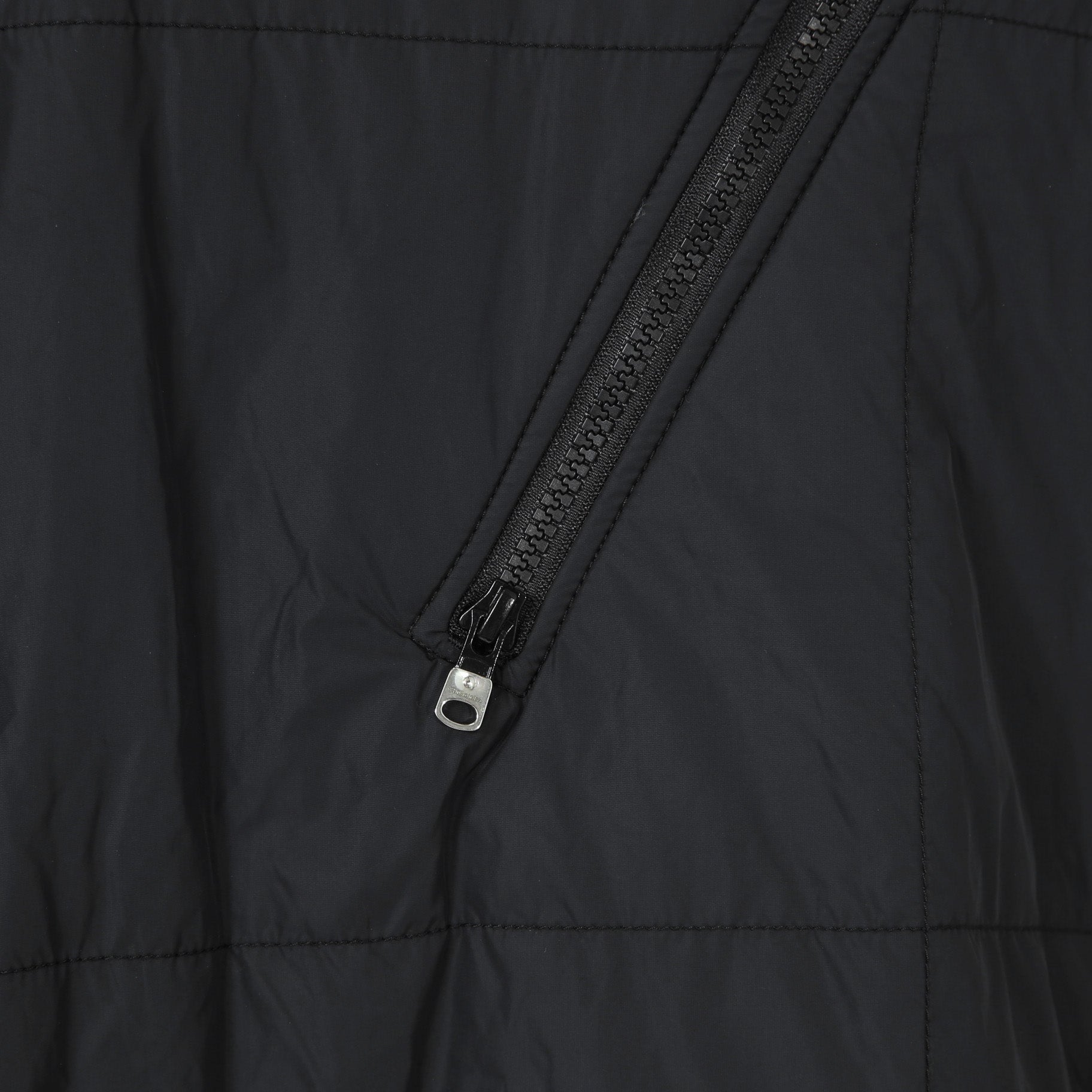 TAKAHIROMIYASHITA TheSoloist. ソロイスト / 2022AW double zip reverse puffy ナイロンベスト / sj.0007AW22 / size.50 (BLACK)