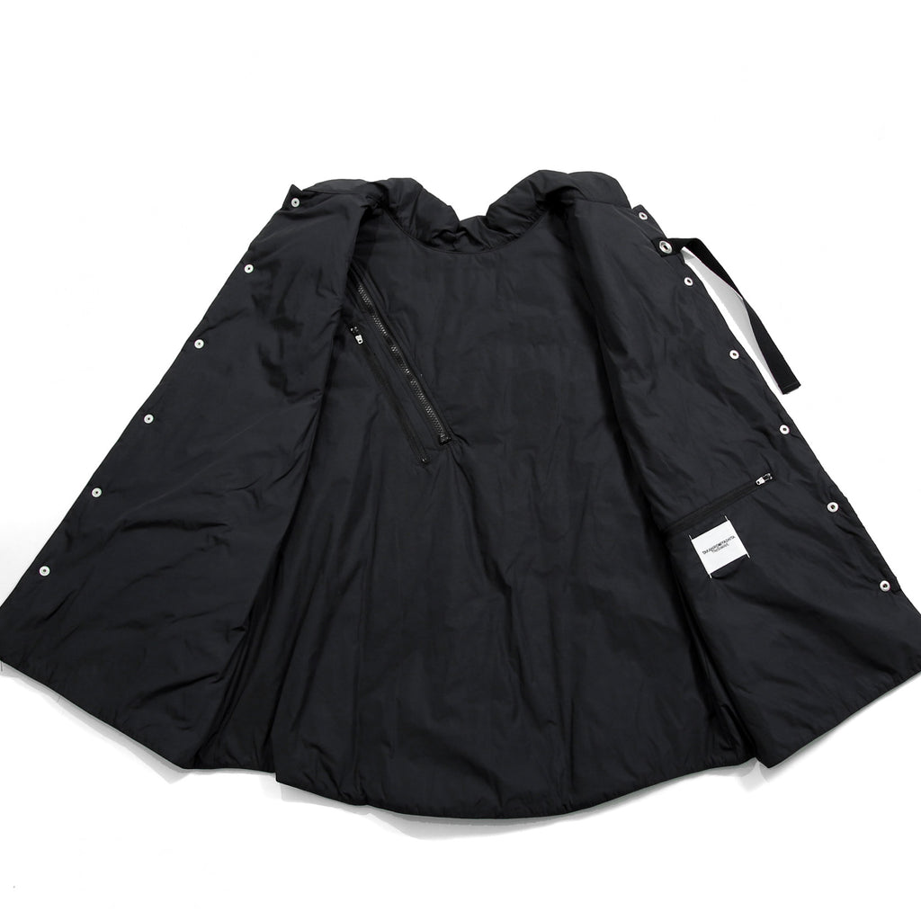 TAKAHIROMIYASHITA TheSoloist. ソロイスト / 2022AW double zip reverse puffy ナイロンベスト / sj.0007AW22 / size.50 (BLACK)