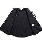 TAKAHIROMIYASHITA TheSoloist. ソロイスト / 2022AW double zip reverse puffy ナイロンベスト / sj.0007AW22 / size.50 (BLACK)