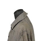 Peng Tai ペンタイ / 24SS 美品 Linen Hand Dyed Hunting Jacket / size 46 (Worm Wood)