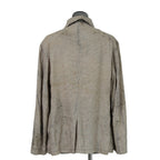 Peng Tai ペンタイ / 24SS 美品 Linen Hand Dyed Hunting Jacket / size 46 (Worm Wood)