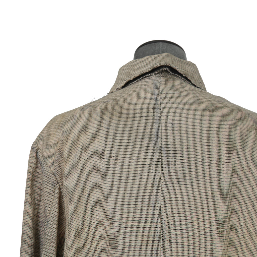 Peng Tai ペンタイ / 24SS 美品 Linen Hand Dyed Hunting Jacket / size 46 (Worm Wood)