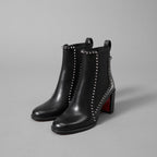 Christian Louboutin クリスチャンルブタン / Out Line Spike Lug アウトライン スパイク ブーツ / スタッズ サイドゴアブーツ / size 35.5 (22.5cm) BLACK レディース シューズ