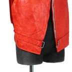 CAROL CHRISTIAN POELL キャロルクリスチャンポエル / 2017 美品 KANGAROO O.D / LEATHER VEST BAG / size 46 (RED)