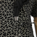 超希少 LOUIS VUITTON x YAYOI KUSAMA ルイヴィトン 草間彌生 コラボ / 2023SS サイケデリックフラワー ラップ トップス / 半袖 / size 38 (M) BLACK / RW231J VF5 FOB26