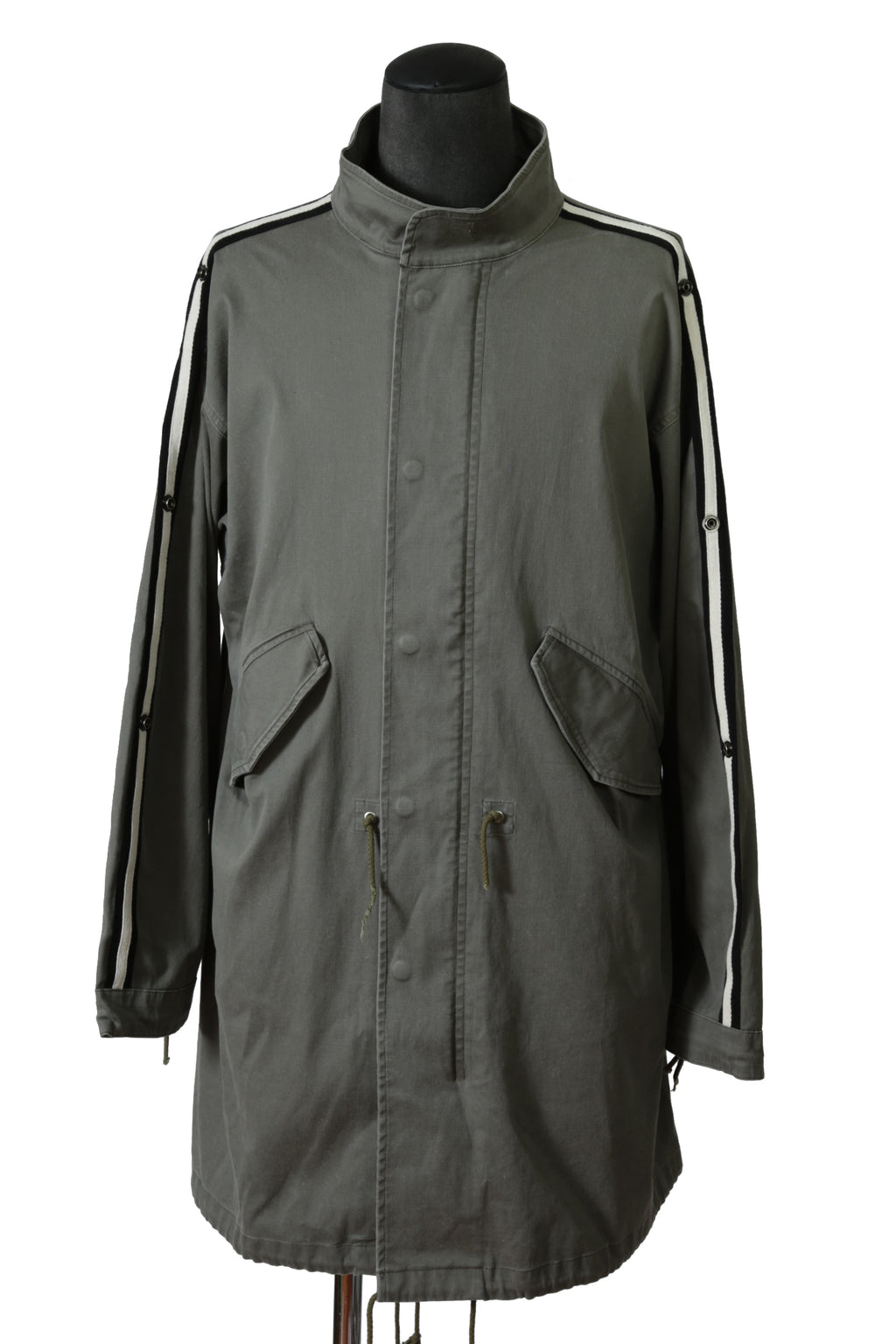 美品 GREG LAUREN グレッグローレン / Fishtail Palka / モッズコート / size 1 (LIGHT KHAKI) ミリタリー 再構築