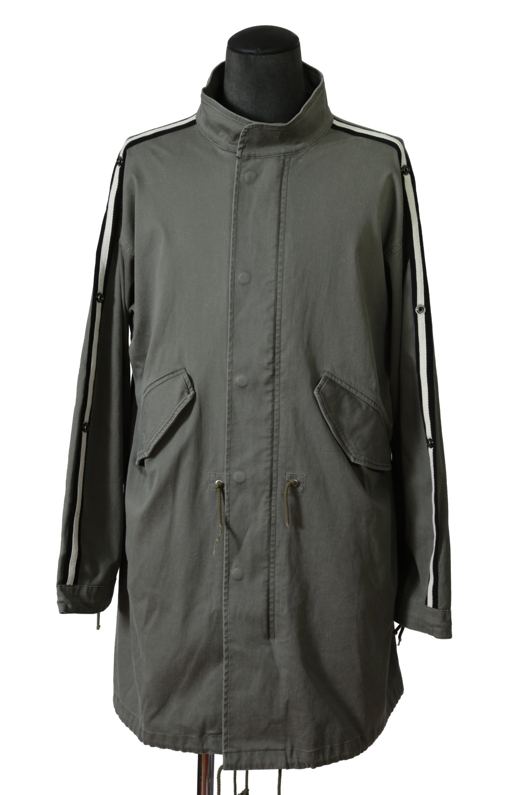 美品 GREG LAUREN グレッグローレン / Fishtail Palka / モッズコート / size 1 (LIGHT KHAKI) ミリタリー 再構築