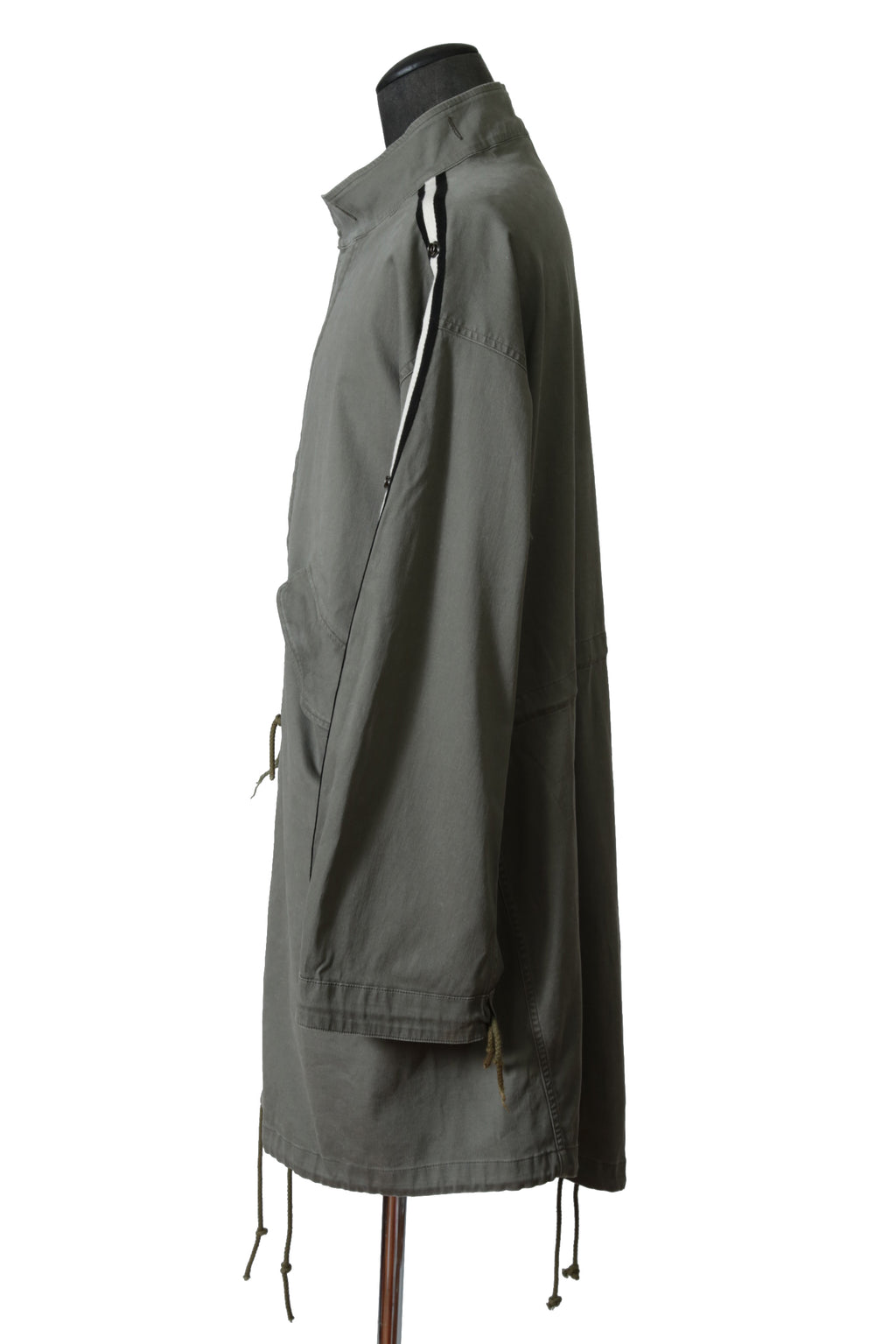 美品 GREG LAUREN グレッグローレン / Fishtail Palka / モッズコート / size 1 (LIGHT KHAKI) ミリタリー 再構築