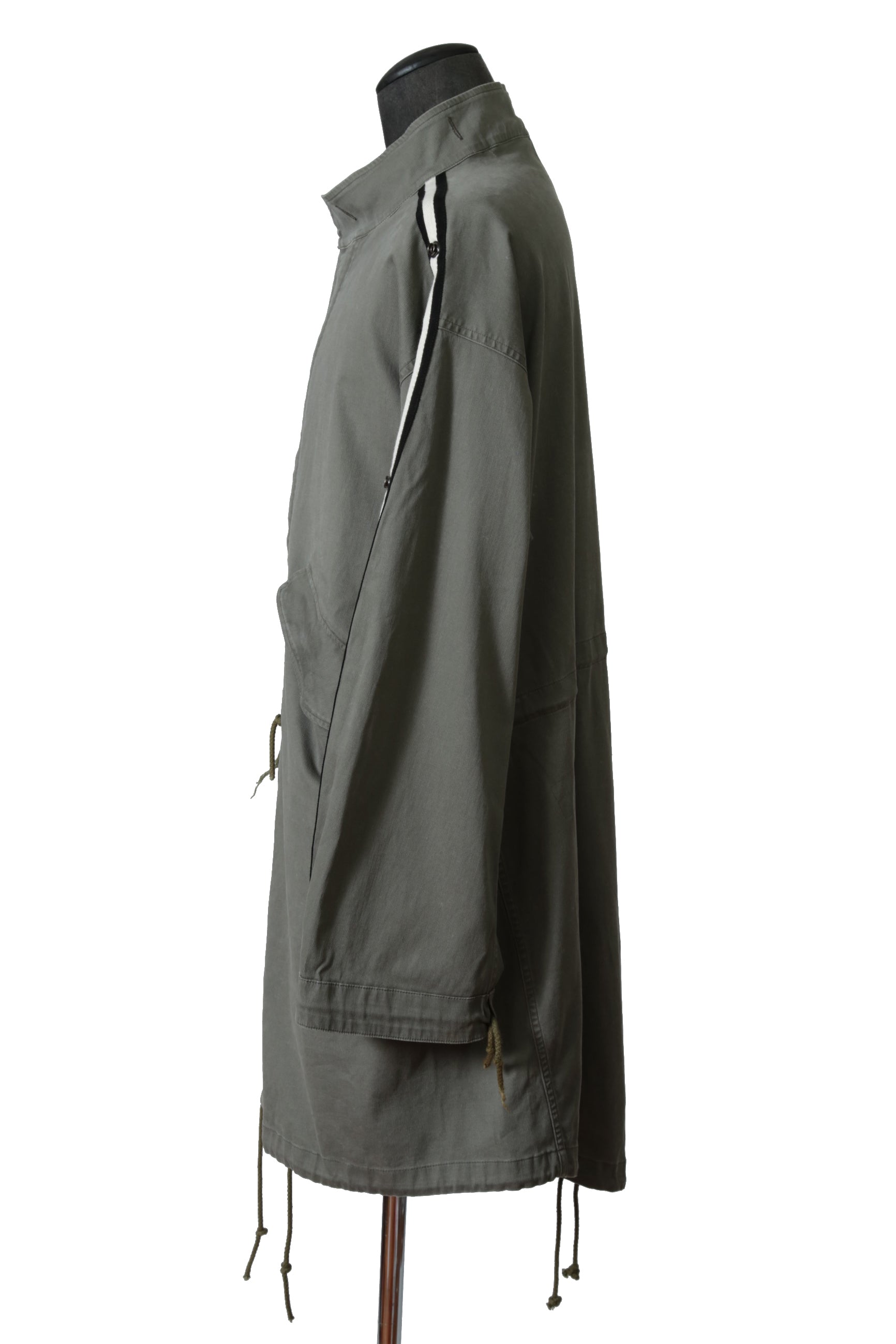 美品 GREG LAUREN グレッグローレン / Fishtail Palka / モッズコート / size 1 (LIGHT KHAKI) ミリタリー 再構築