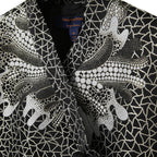 超希少 LOUIS VUITTON x YAYOI KUSAMA ルイヴィトン 草間彌生 コラボ / 2023SS サイケデリックフラワー ラップ トップス / 半袖 / size 38 (M) BLACK / RW231J VF5 FOB26