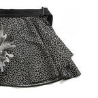 希少 LOUIS VUITTON x YAYOI KUSAMA ルイヴィトン 草間彌生 コラボ / 2023SS サイケデリックフラワー ミニラップ スカート  / size 38 (M) BLACK