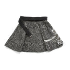 希少 LOUIS VUITTON x YAYOI KUSAMA ルイヴィトン 草間彌生 コラボ / 2023SS サイケデリックフラワー ミニラップ スカート  / size 38 (M) BLACK