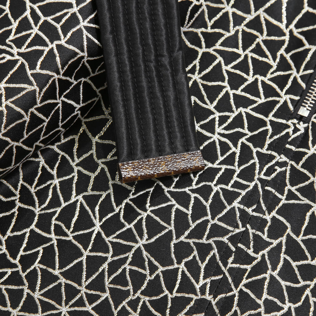 希少 LOUIS VUITTON x YAYOI KUSAMA ルイヴィトン 草間彌生 コラボ / 2023SS サイケデリックフラワー ミニラップ スカート  / size 38 (M) BLACK