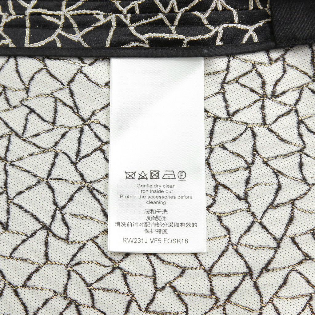 希少 LOUIS VUITTON x YAYOI KUSAMA ルイヴィトン 草間彌生 コラボ / 2023SS サイケデリックフラワー ミニラップ スカート  / size 38 (M) BLACK