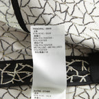 希少 LOUIS VUITTON x YAYOI KUSAMA ルイヴィトン 草間彌生 コラボ / 2023SS サイケデリックフラワー ミニラップ スカート  / size 38 (M) BLACK