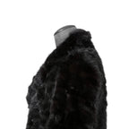 希少 美品 SAINT LAURENT PARIS サンローラン パリ / エディ期 2015-16AW ランウェイ Look 6着用 / ダブルブレスト  ミンク ファー コート / 398926 Y7IH1 / size 46 (BLACK)