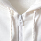 Christian Dior クリスチャンディオール / 23AW 美品 ピエトロ ルッフォ 刺繍 ジップアップ フーディ / パーカー / 343G01A4106 / size S (WHITE) レディース