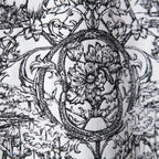 Christian Dior クリスチャンディオール / 23AW 美品 ピエトロ ルッフォ 刺繍 ジップアップ フーディ / パーカー / 343G01A4106 / size S (WHITE) レディース