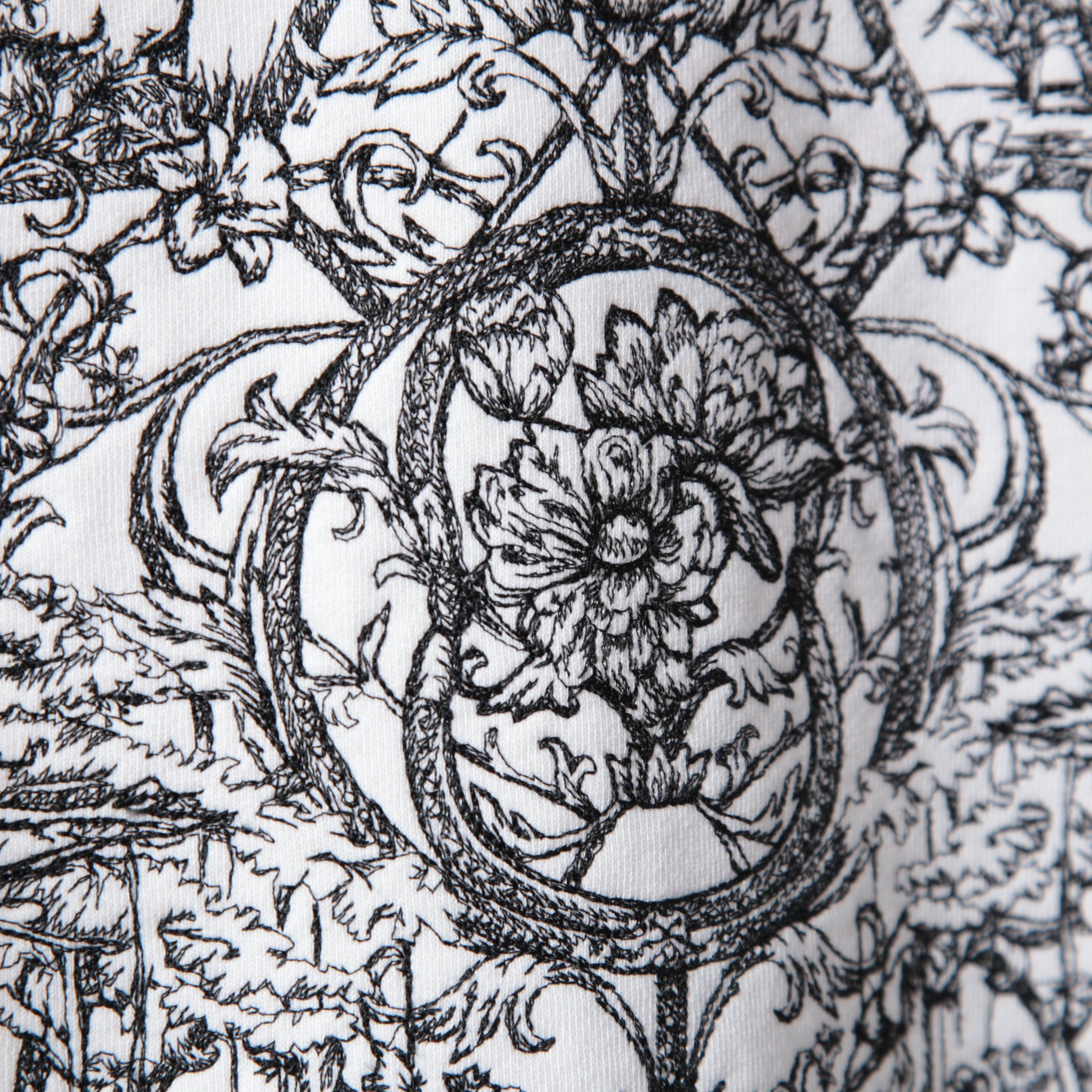 Christian Dior クリスチャンディオール / 23AW 美品 ピエトロ ルッフォ 刺繍 ジップアップ フーディ / パーカー / 343G01A4106 / size S (WHITE) レディース