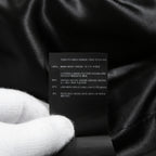 希少 美品 SAINT LAURENT PARIS サンローラン パリ / エディ期 2015-16AW ランウェイ Look 6着用 / ダブルブレスト  ミンク ファー コート / 398926 Y7IH1 / size 46 (BLACK)