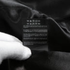 希少 美品 SAINT LAURENT PARIS サンローラン パリ / エディ期 2015-16AW ランウェイ Look 6着用 / ダブルブレスト  ミンク ファー コート / 398926 Y7IH1 / size 46 (BLACK)