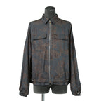 Dior HOMME ディオールオム / 美品 2022AW DIOR × TRAVIS SCOTT CACTUS JACK 総柄ジップアップ ジャケット / オブリーク 裏地 / 213C522C5531 / size 48(M) 国内正規品