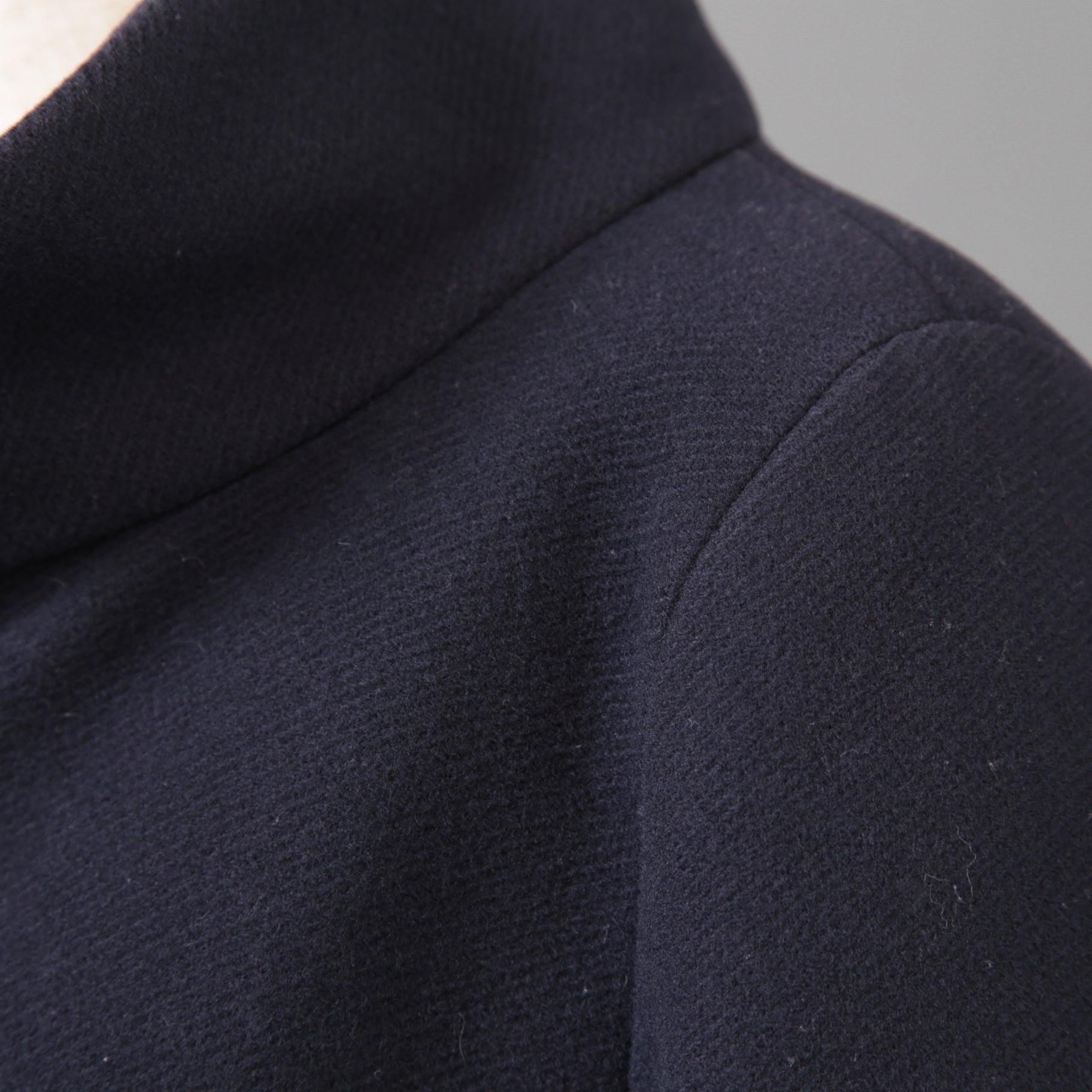 HERNO ヘルノ / 19AW DIAGONAL WOOL AND NUAGE PARKA ダウン コート / PI0848D-39601-9290 / size 46 (NAVY) レディース