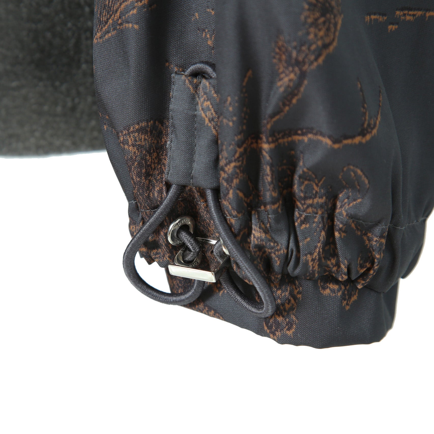 Dior HOMME ディオールオム / 美品 2022AW DIOR × TRAVIS SCOTT CACTUS JACK 総柄ジップアップ ジャケット / オブリーク 裏地 / 213C522C5531 / size 48(M) 国内正規品