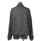 Dior HOMME ディオールオム / 美品 2022AW DIOR × TRAVIS SCOTT CACTUS JACK 総柄ジップアップ ジャケット / オブリーク 裏地 / 213C522C5531 / size 48(M) 国内正規品