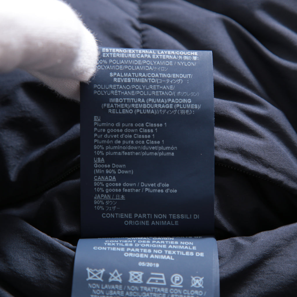 HERNO ヘルノ / 19AW DIAGONAL WOOL AND NUAGE PARKA ダウン コート / PI0848D-39601-9290 / size 46 (NAVY) レディース