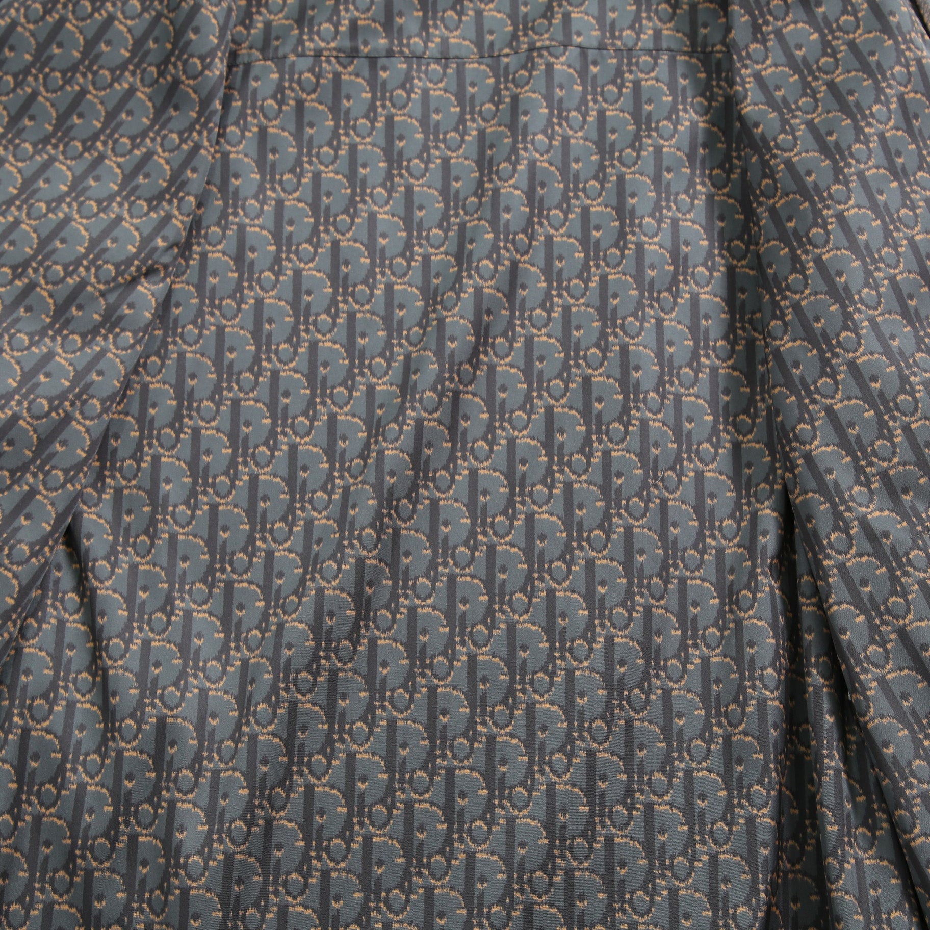 Dior HOMME ディオールオム / 美品 2022AW DIOR × TRAVIS SCOTT CACTUS JACK 総柄ジップアップ ジャケット / オブリーク 裏地 / 213C522C5531 / size 48(M) 国内正規品