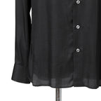 Lardini ラルディーニ / 美品 ストライプ 長袖 シャツ / size 40 (BLACK)