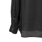 Lardini ラルディーニ / 美品 ストライプ 長袖 シャツ / size 40 (BLACK)