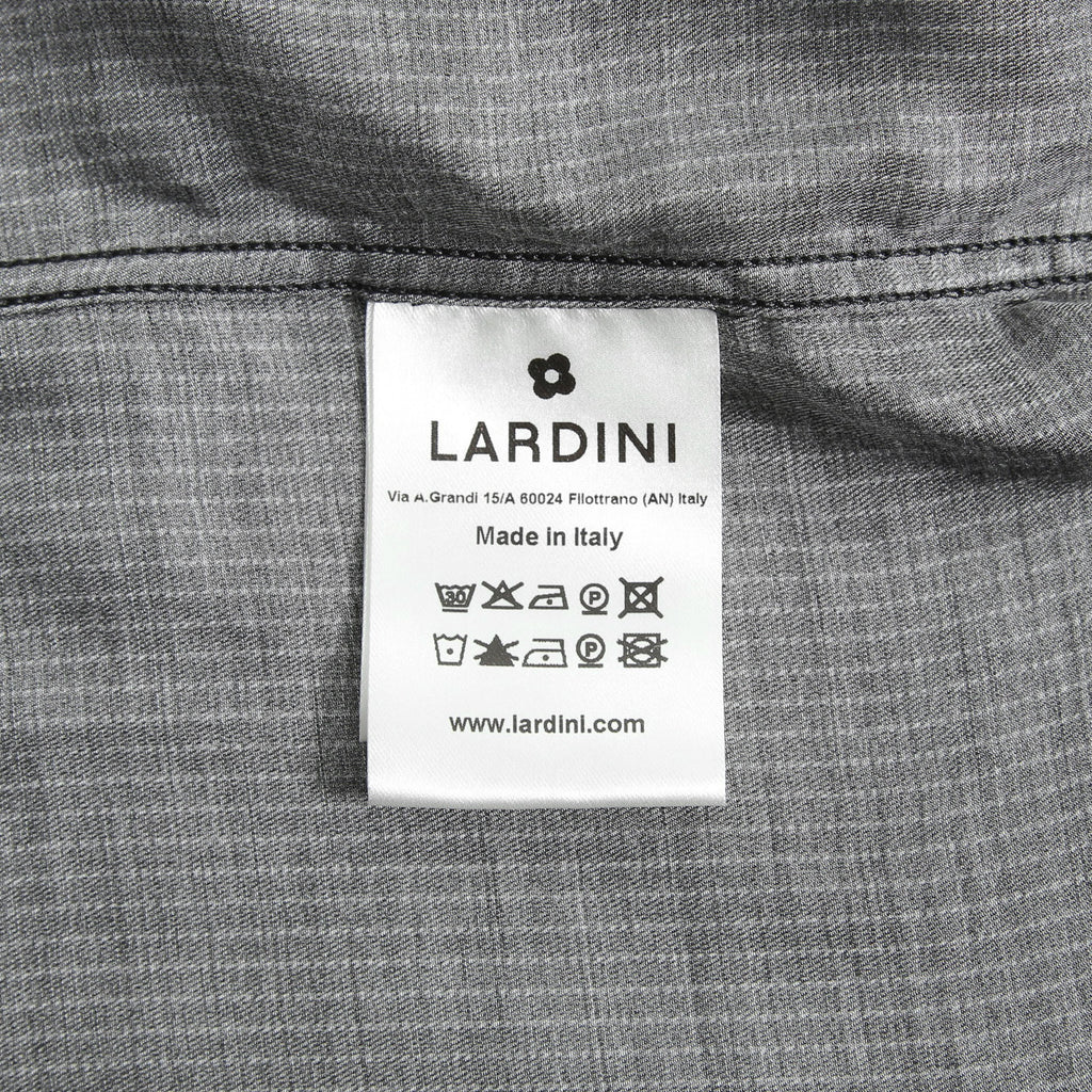 Lardini ラルディーニ / 美品 ストライプ 長袖 シャツ / size 40 (BLACK)