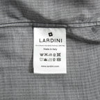 Lardini ラルディーニ / 美品 ストライプ 長袖 シャツ / size 40 (BLACK)