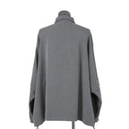 A.F ARTEFACT アーティファクト / 24AW LAYERED SLEEVE OVER SIZE SHIRTS / SERGE TWILL (L.GREY)