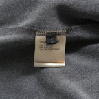 A.F ARTEFACT アーティファクト / 24AW LAYERED SLEEVE OVER SIZE SHIRTS / SERGE TWILL (L.GREY)