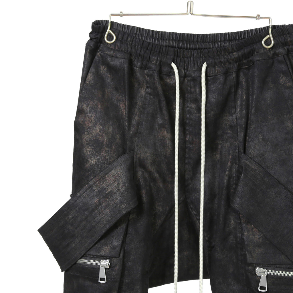 新品 A.F ARTEFACT アーティファクト / 25FW BELTED DETAIL JOGGER / METAL STEAM CAMOUFLAGE / size 1 (BLACK×BROWN)