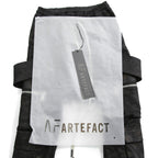 新品 A.F ARTEFACT アーティファクト / 25FW BELTED DETAIL JOGGER / METAL STEAM CAMOUFLAGE / size 1 (BLACK×BROWN)