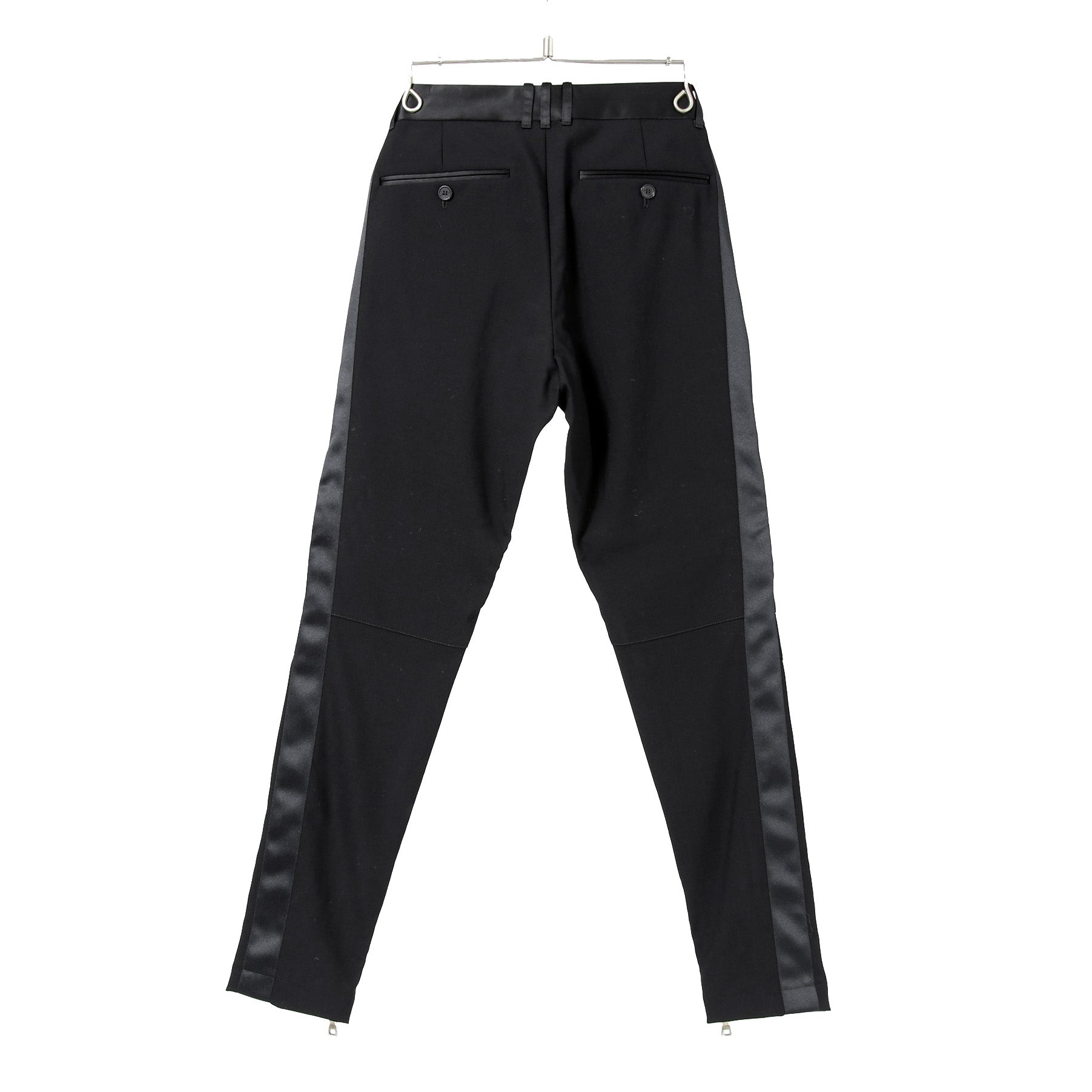 BALMAIN バルマン / 美品 サイドライン タキシード パンツ / size 46 (BLACK)