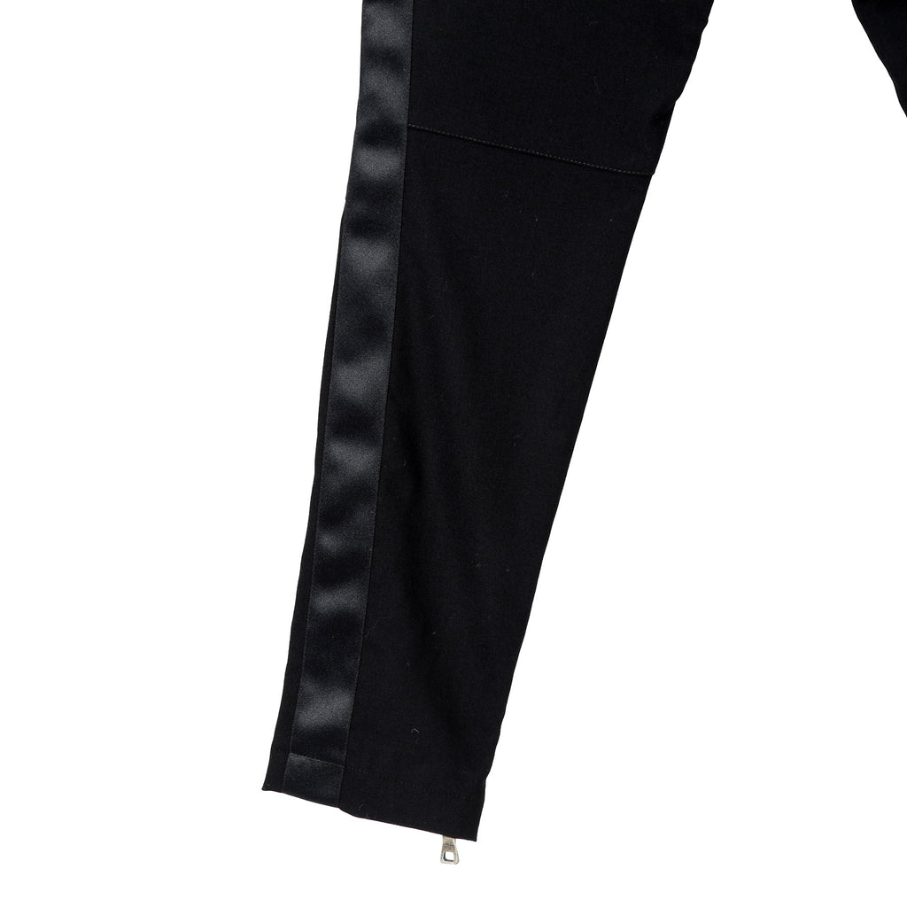 BALMAIN バルマン / 美品 サイドライン タキシード パンツ / size 46 (BLACK)