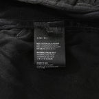 AMIRI アミリ / 美品 ワックスコーティング スキニー デニム カーゴ パンツ / size 28 (BLACK)