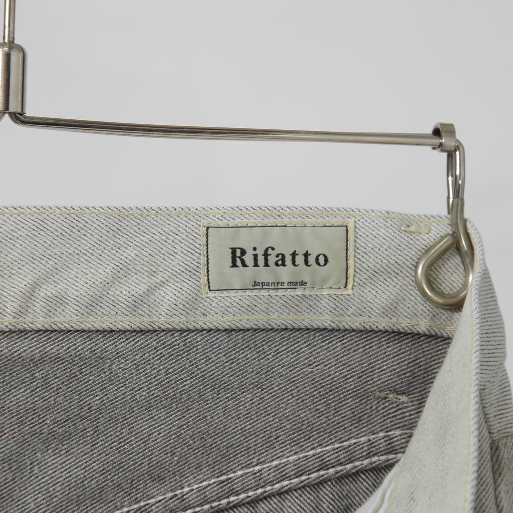 Rifatto リファット / 美品 Sashiko Boro Denim Jeans 刺し子襤褸デニムジーンズ / パンツ / size 30 （WHITE）