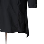 OURET オーレット / 美品 強撚ナイロン ニットドロップショルダー カーディガン / size 2 (BLACK)