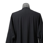 OURET オーレット / 美品 強撚ナイロン ニットドロップショルダー カーディガン / size 2 (BLACK)