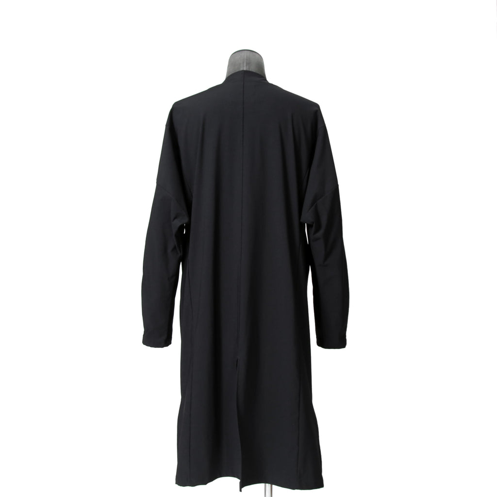 OURET オーレット / 美品 強撚ナイロン ニットドロップショルダー カーディガン / size 2 (BLACK)