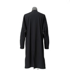 OURET オーレット / 美品 強撚ナイロン ニットドロップショルダー カーディガン / size 2 (BLACK)