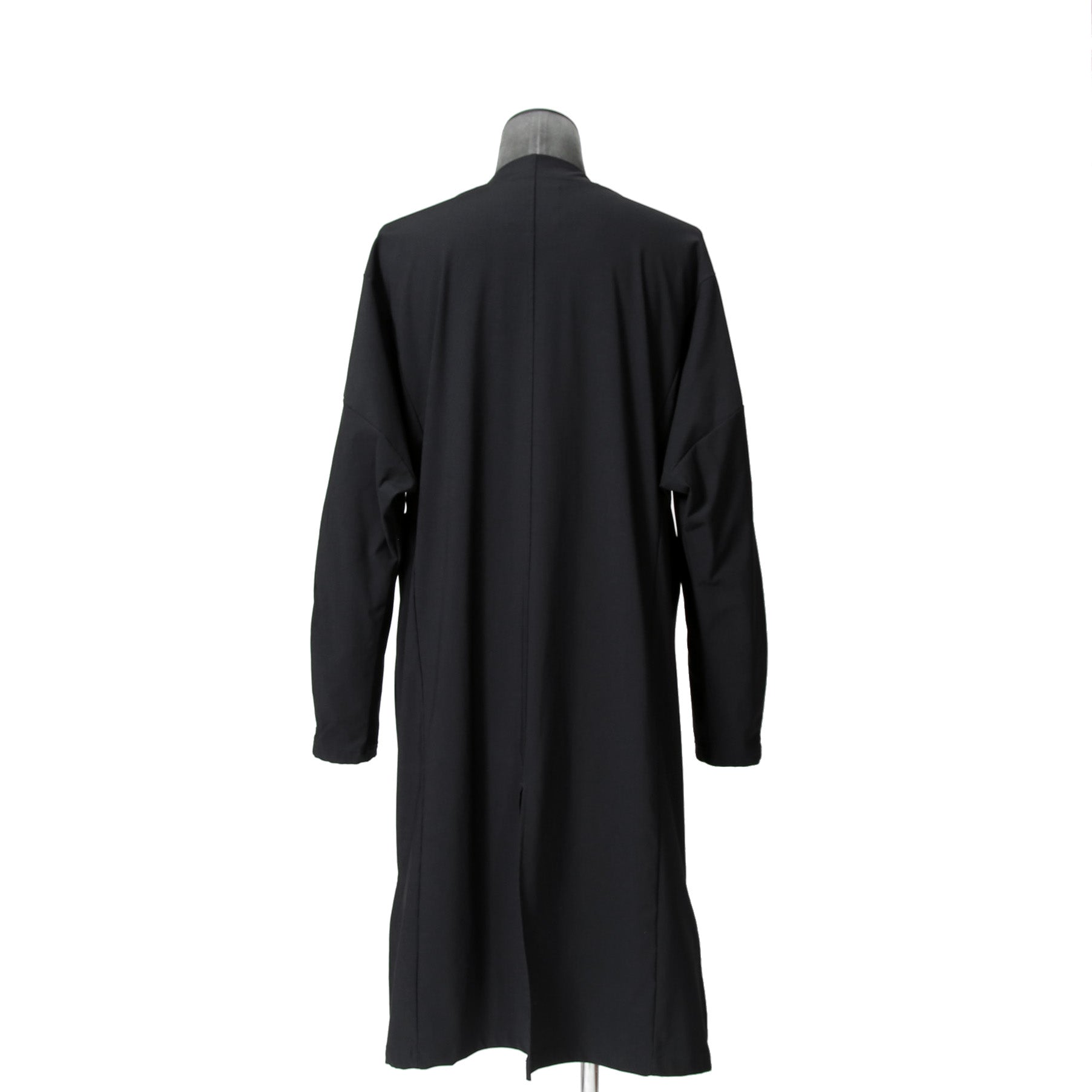 OURET オーレット / 美品 強撚ナイロン ニットドロップショルダー カーディガン / size 2 (BLACK)